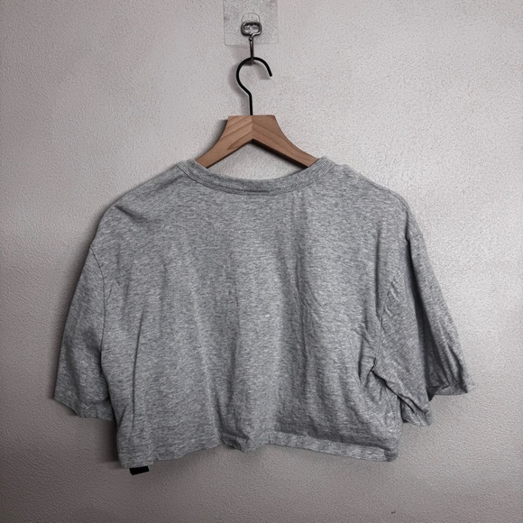 Ivy Park - Reverse Sequin Crop Top - Size Medium - Gray - Picture 9 of 9